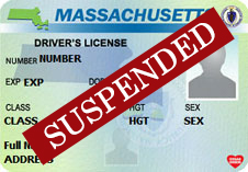 suspended driver's license in MA