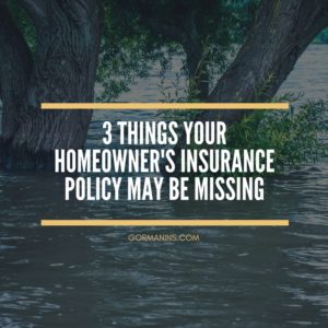 missing from insurance policies
