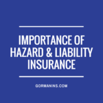 hazard & liability insurance